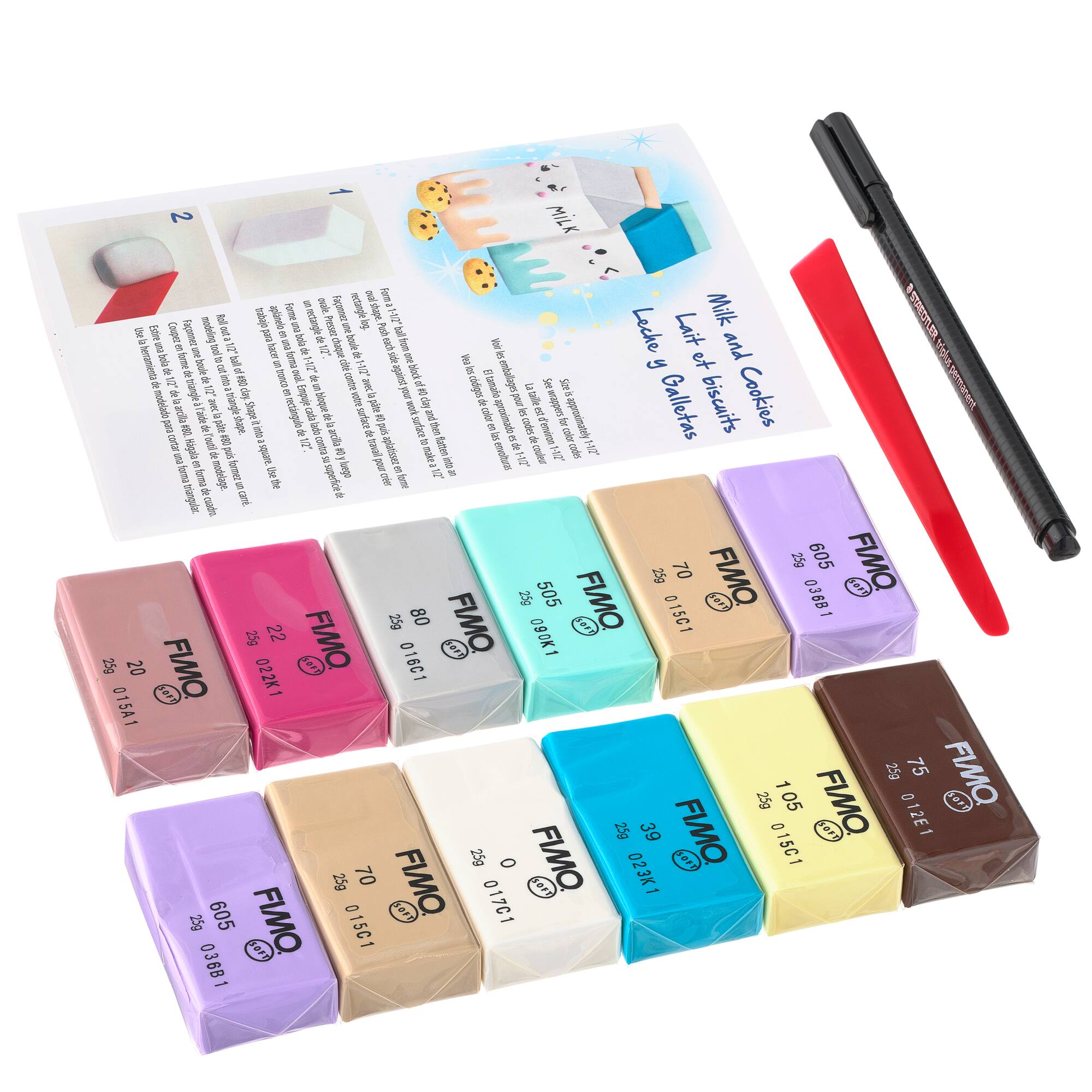 FIMO® Foodie Fun Modeling Clay Set